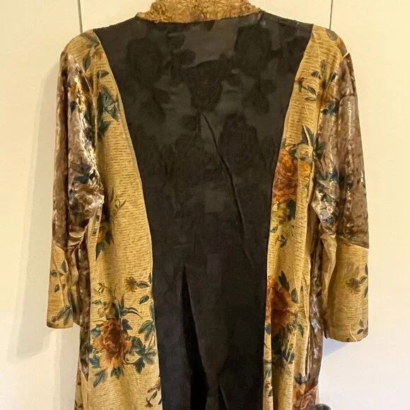 KAMANA Open Front Cardigan Duster Jacket - Picture 12 of 12